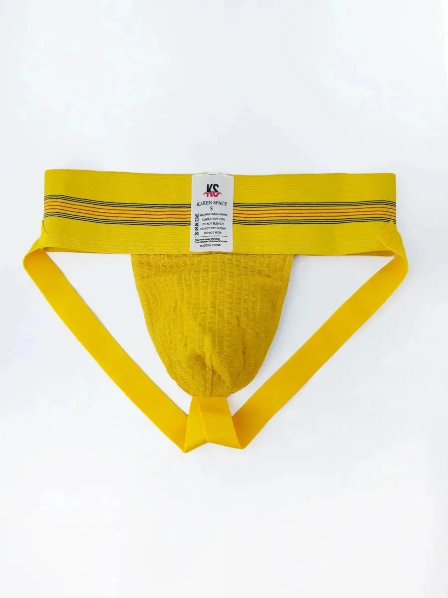 Breathable Cotton Jockstrap Thong - WOWihte