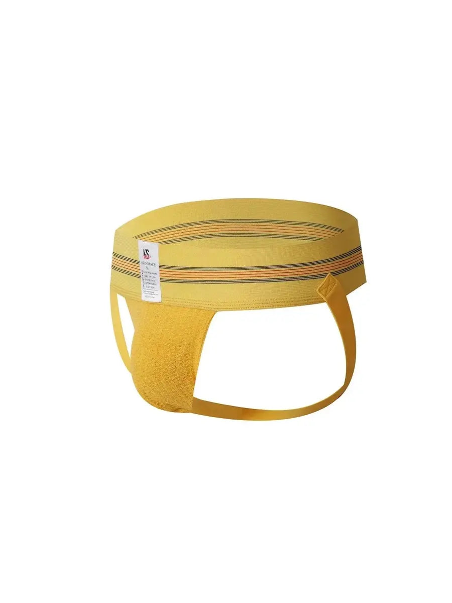 Breathable Cotton Jockstrap Thong - WOWihte