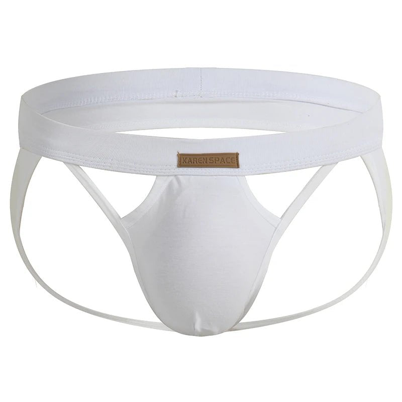 Breathable Cotton Men's Thong - WOWihte