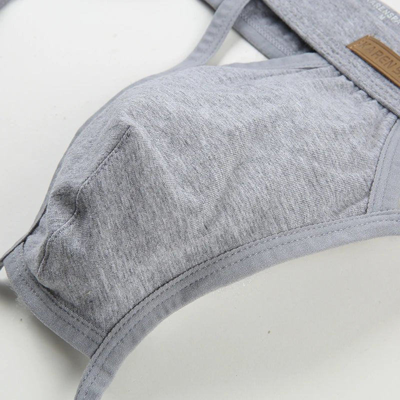 Breathable Cotton Men's Thong - WOWihte