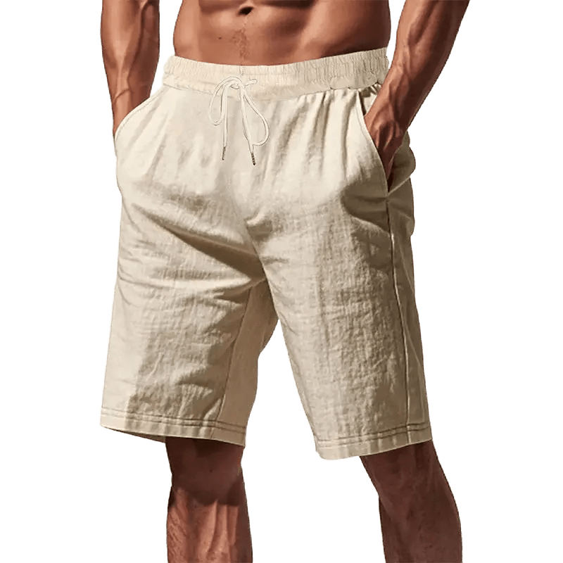 Breathable Linen Summer Shorts - WOWihte