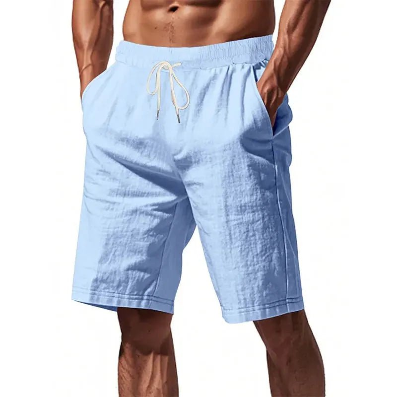 Breathable Linen Summer Shorts - WOWihte