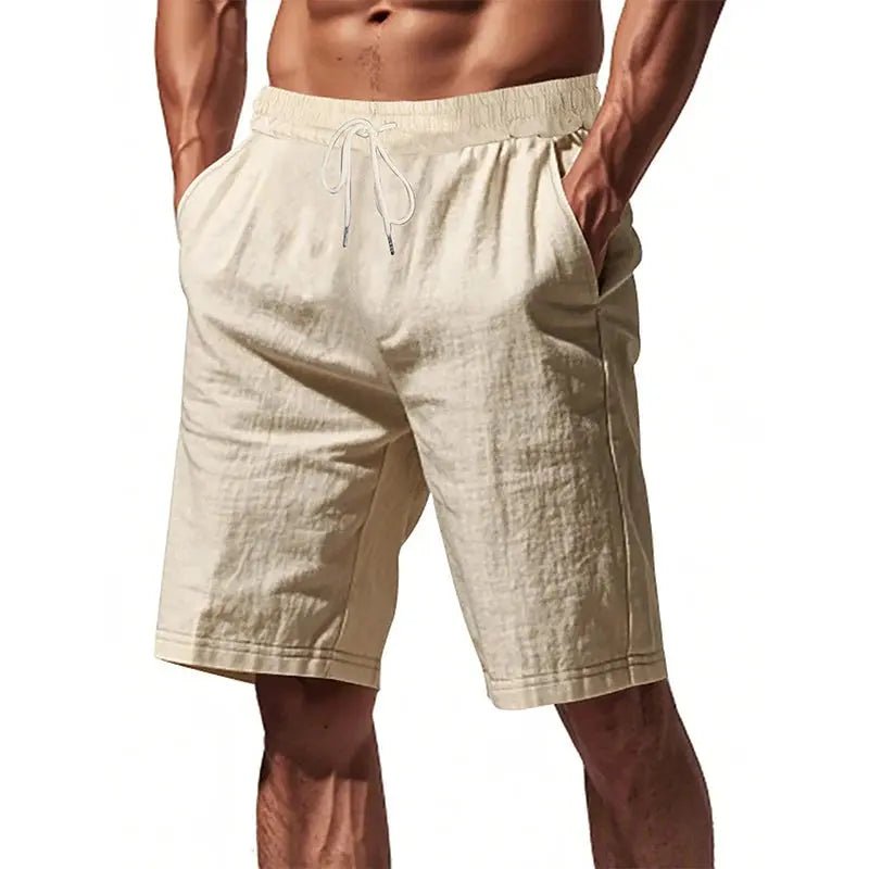 Breathable Linen Summer Shorts - WOWihte