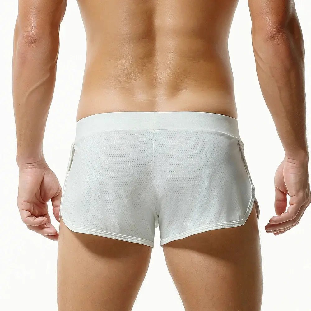 Breathable Lounge Boxer Shorts - WOWihte