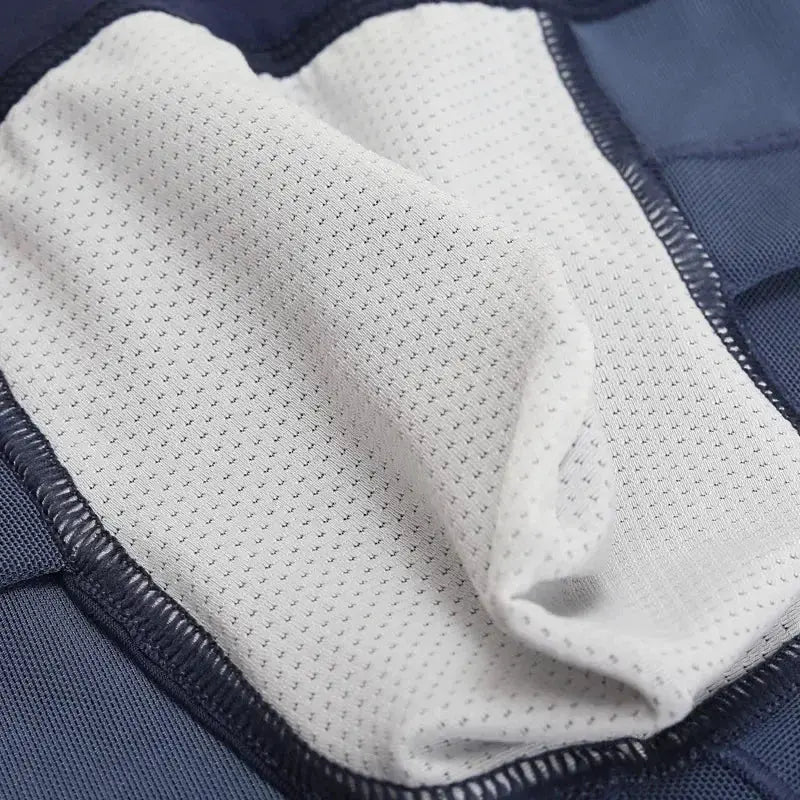 Breathable Low Waist Mesh Briefs - WOWihte