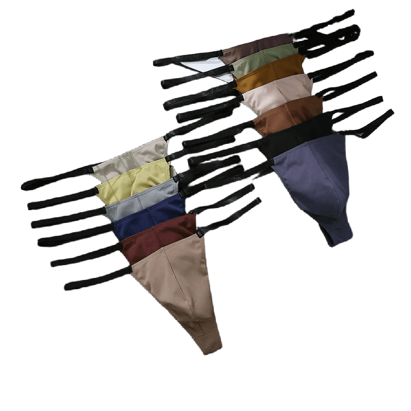 Breathable Men's High - Stretch Thong - WOWihte