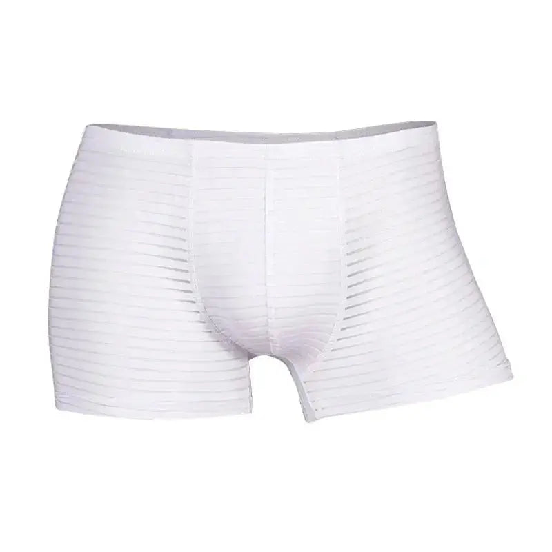 Breathable Mesh Boxer Briefs - WOWihte