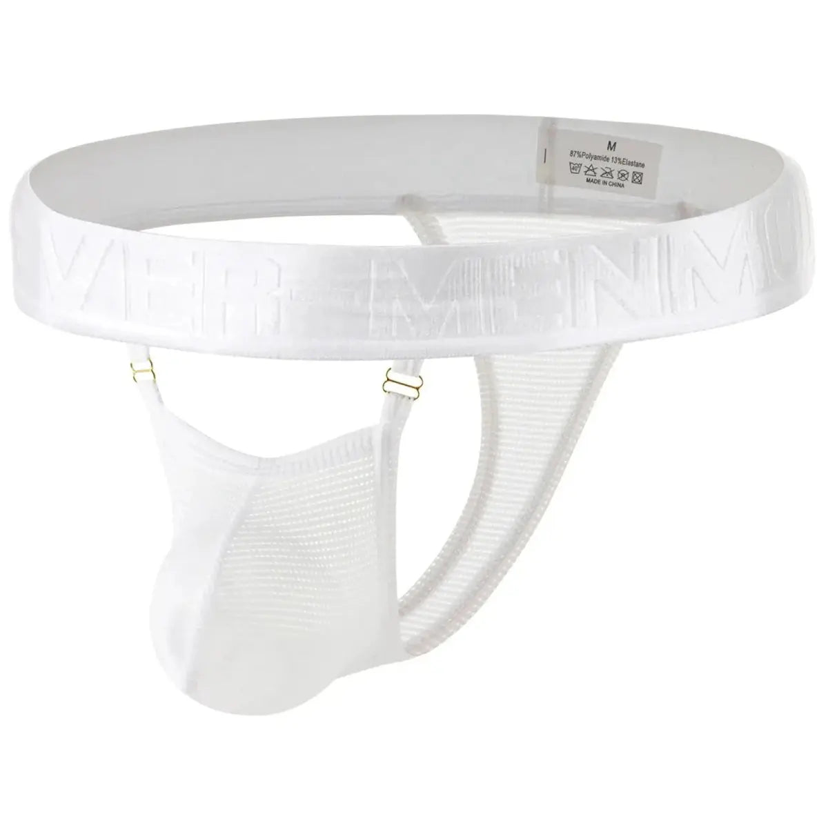 Breathable Mesh Convex Pouch Briefs - WOWihte