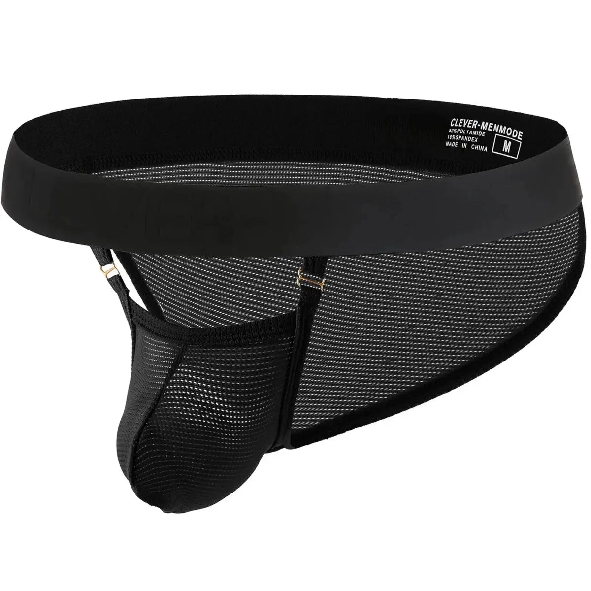 Breathable Mesh Convex Pouch Briefs - WOWihte