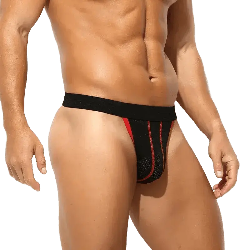 Breathable Mesh Men's G - String Thong - WOWihte