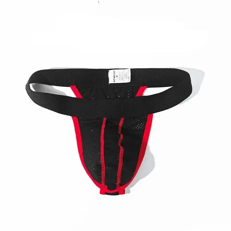 Breathable Mesh Men's G - String Thong - WOWihte