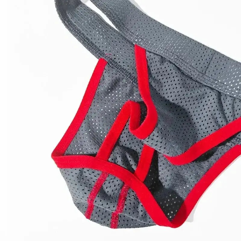 Breathable Mesh Men's G - String Thong - WOWihte