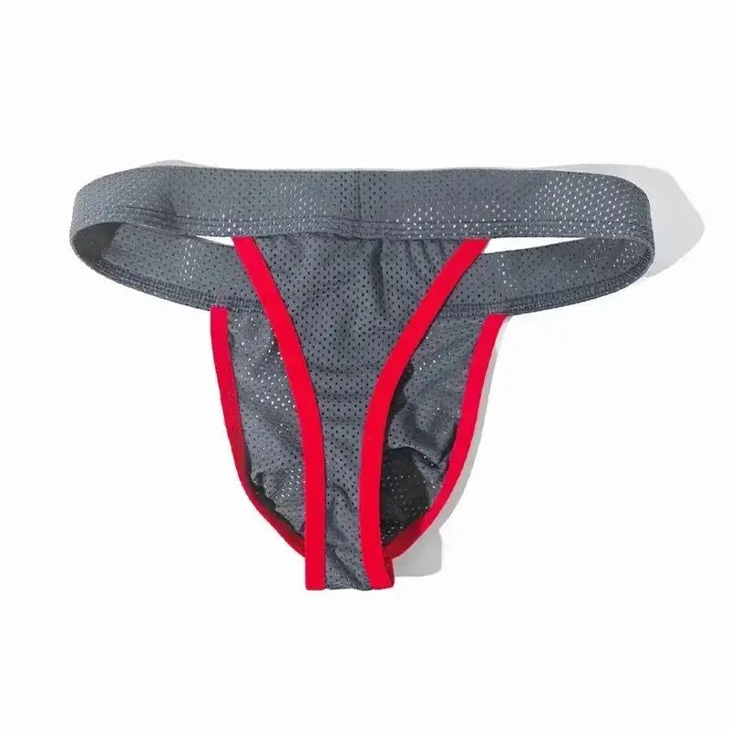 Breathable Mesh Men's G - String Thong - WOWihte