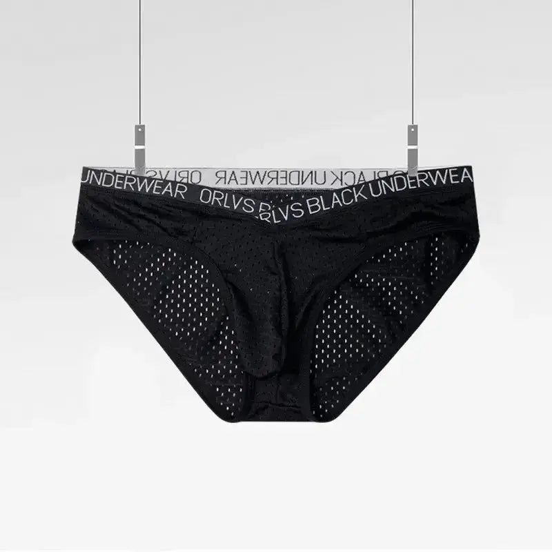 Breathable Mesh Sports Fitness Briefs - WOWihte