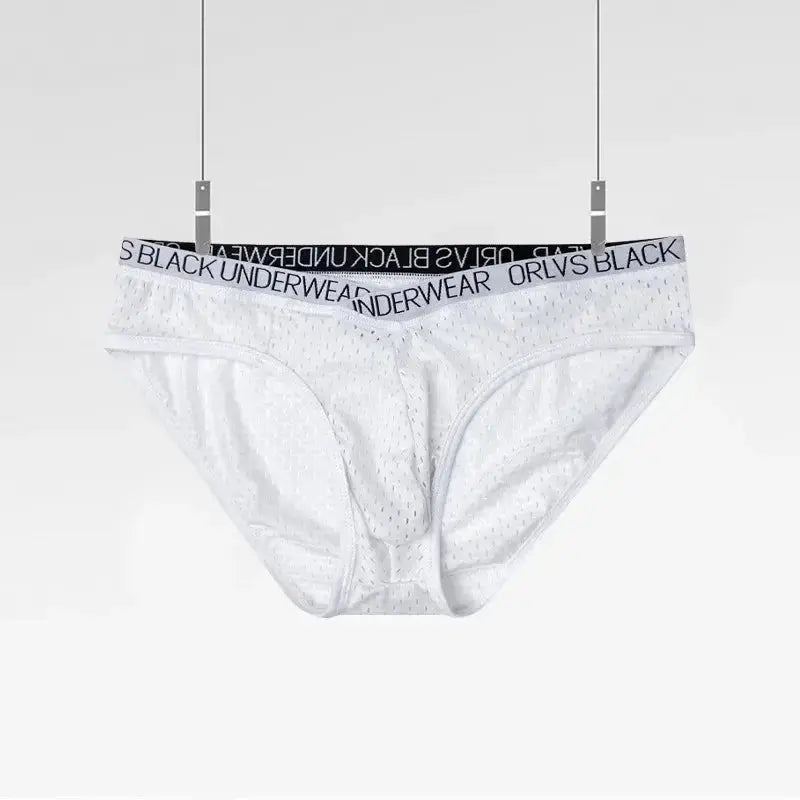 Breathable Mesh Sports Fitness Briefs - WOWihte