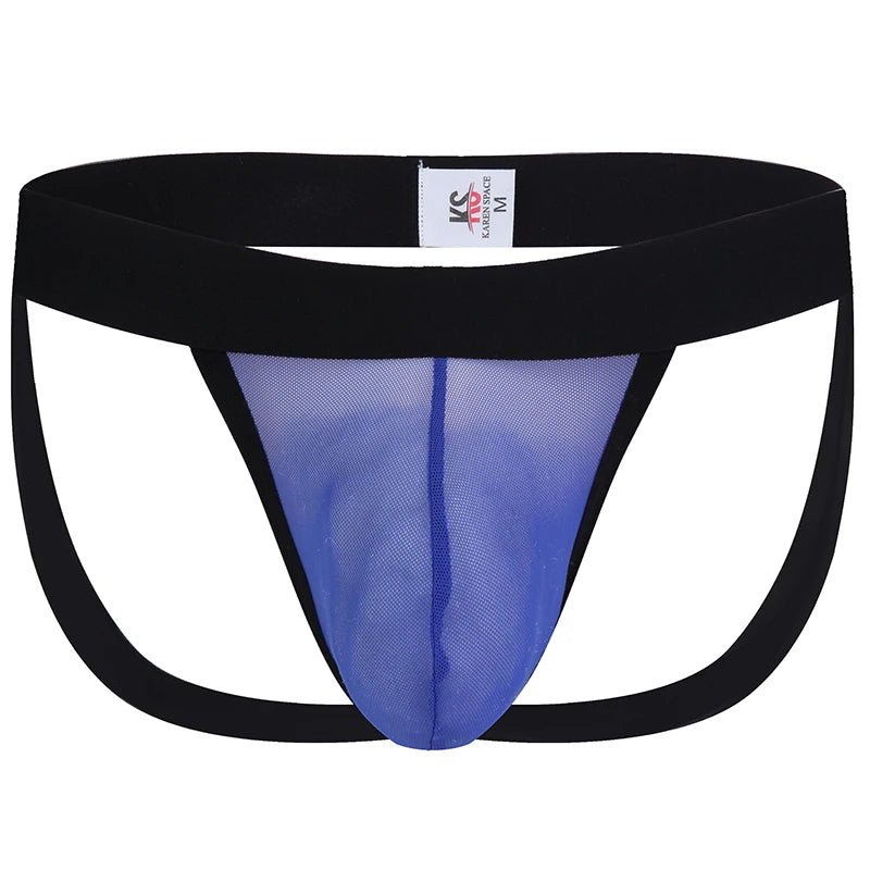 Breathable Mesh U - Pouch Jockstrap - WOWihte