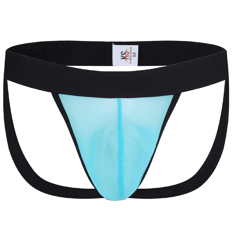 Breathable Mesh U - Pouch Jockstrap - WOWihte