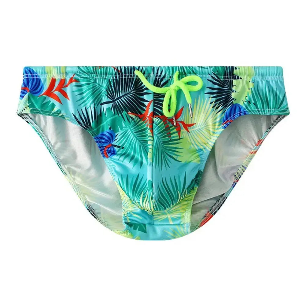 Breathable Stretch Swim Trunks - WOWihte