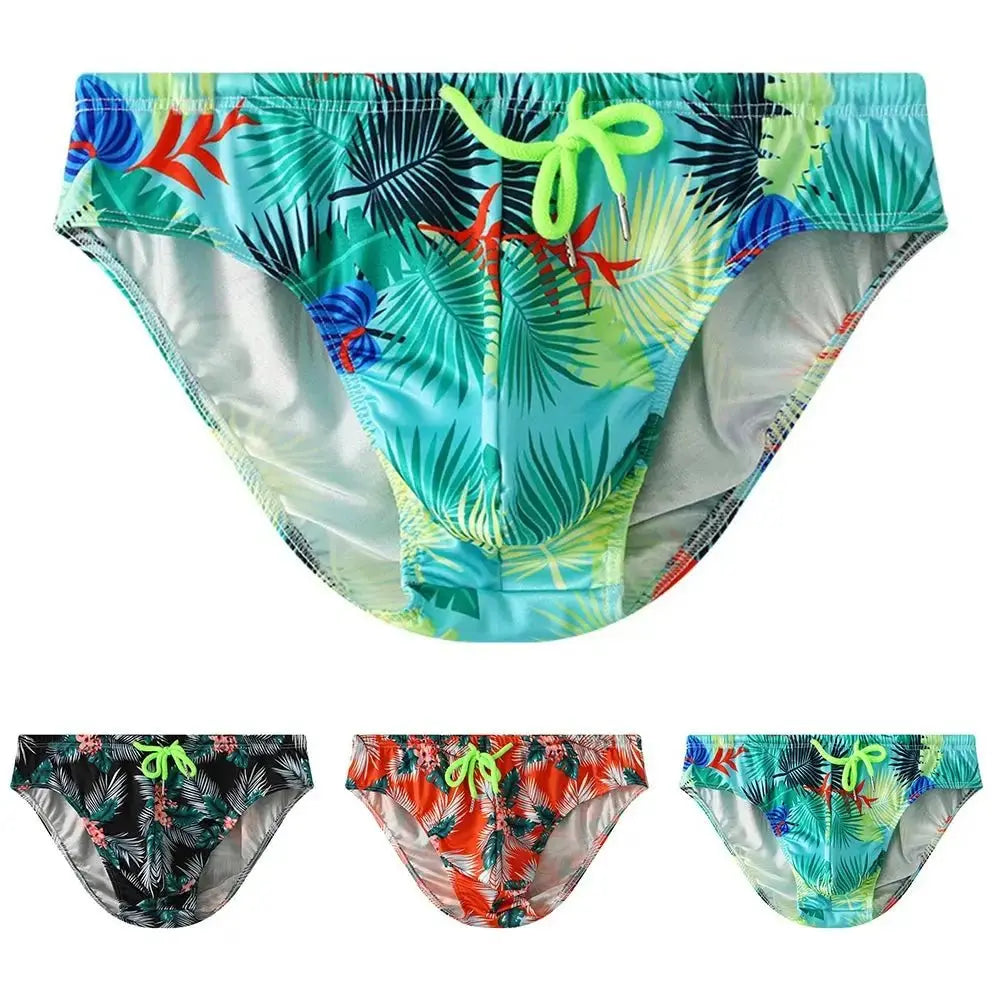 Breathable Stretch Swim Trunks - WOWihte
