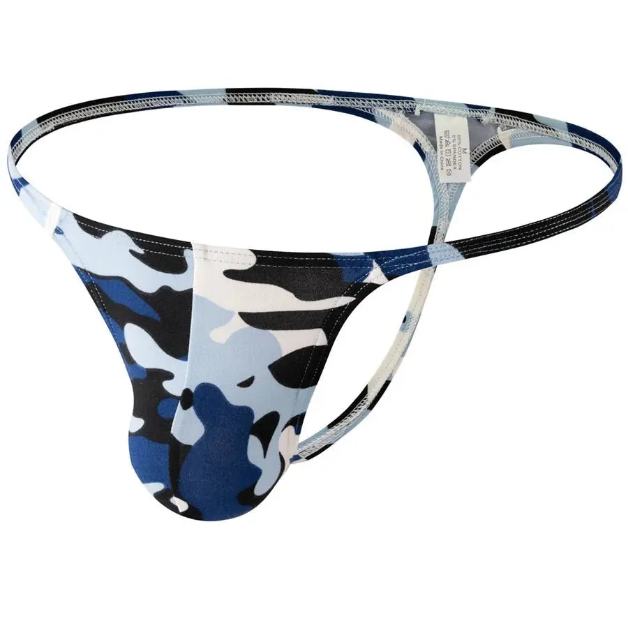 Camouflage Low Waist Men’s Briefs - WOWihte