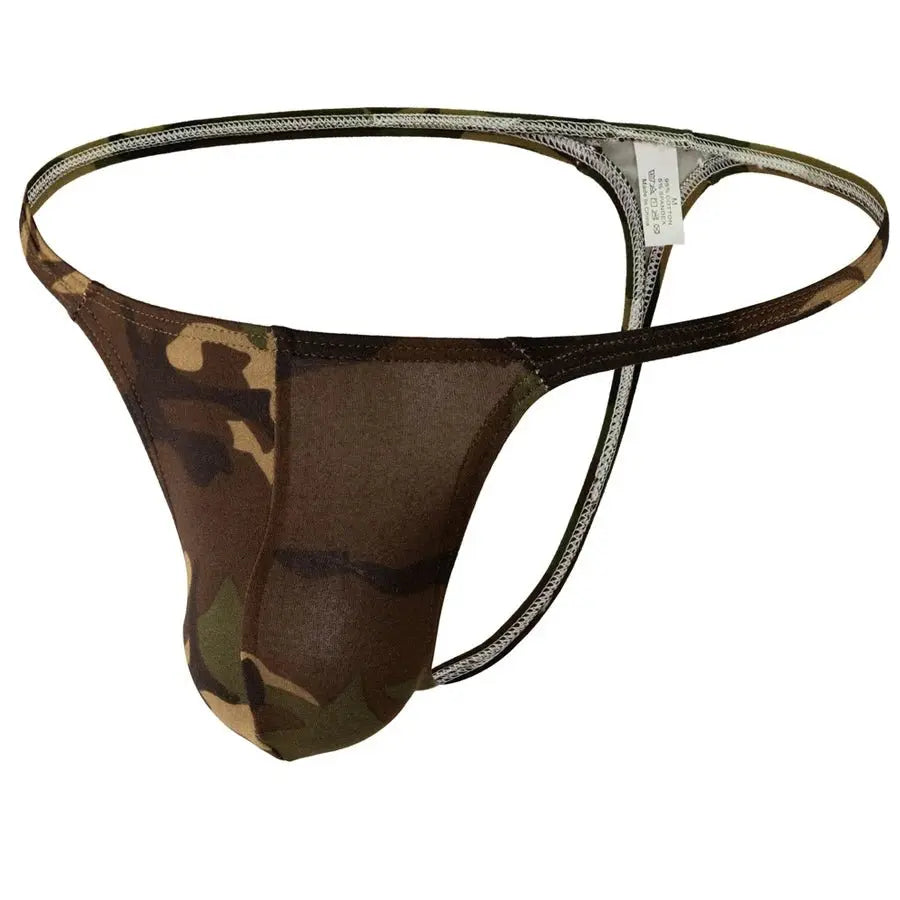 Camouflage Low Waist Men’s Briefs - WOWihte