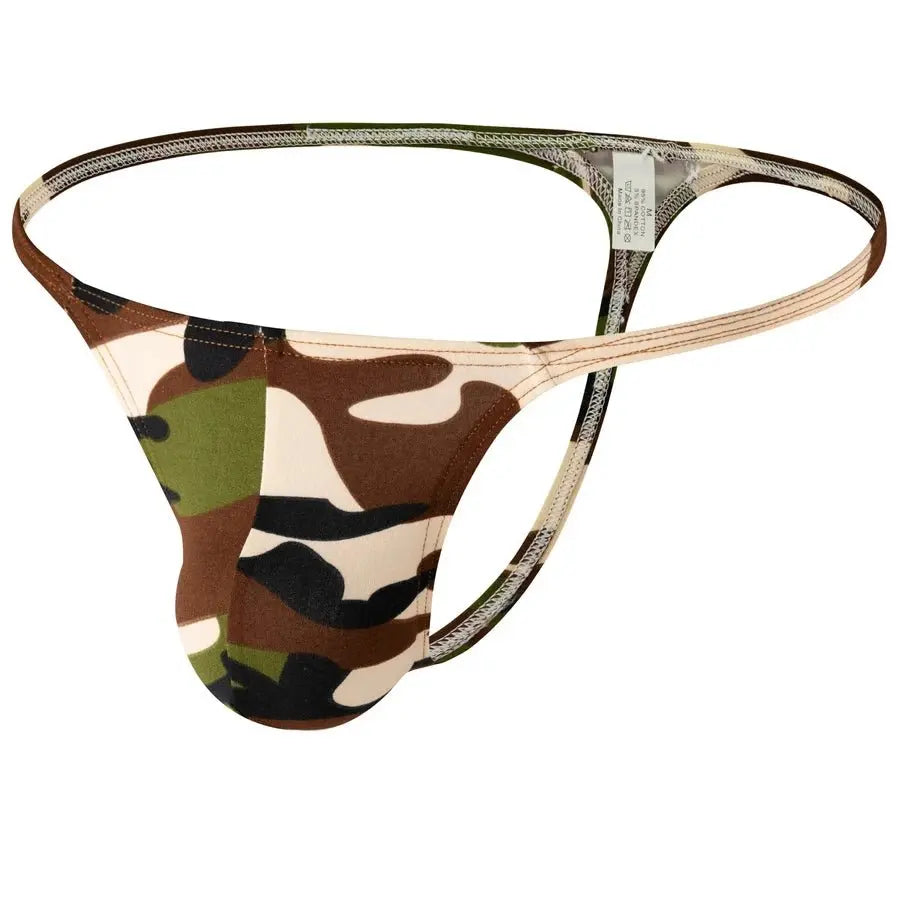 Camouflage Low Waist Men’s Briefs - WOWihte