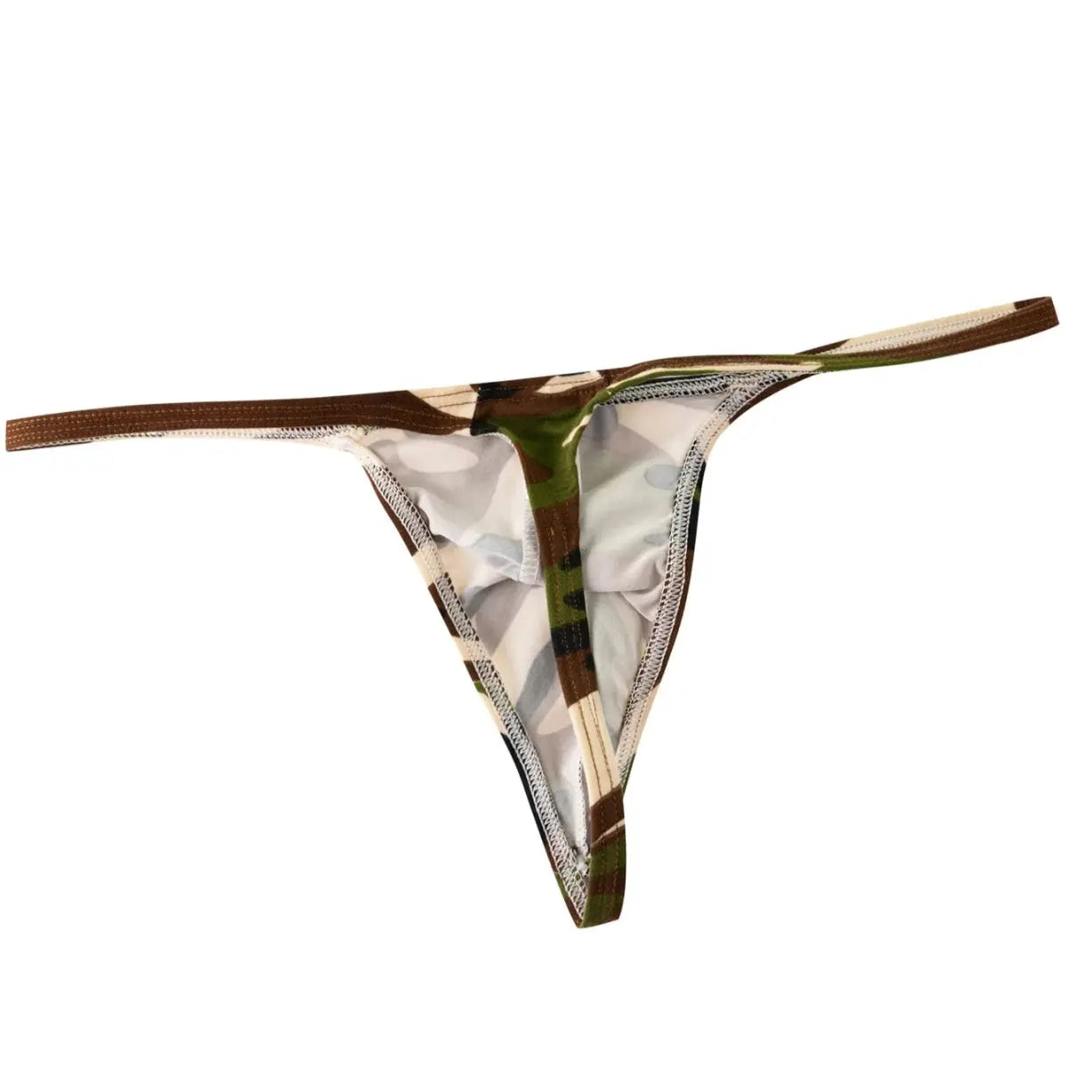 Camouflage Low Waist Men’s Briefs - WOWihte