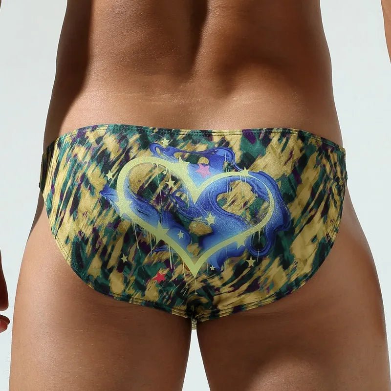 Camouflage Men's Swim Briefs - WOWihte