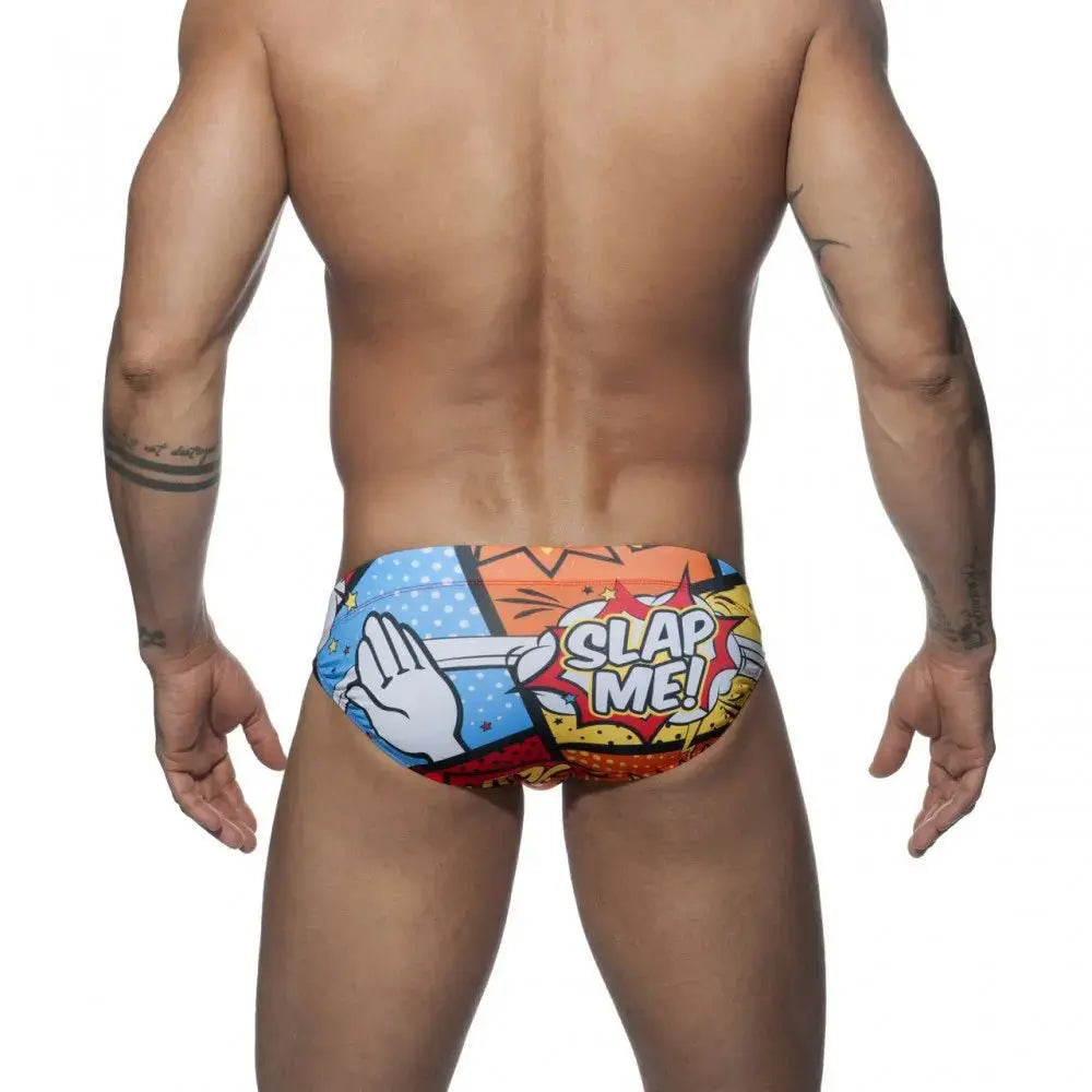 Cartoon - Swim Mini Briefs - WOWihte