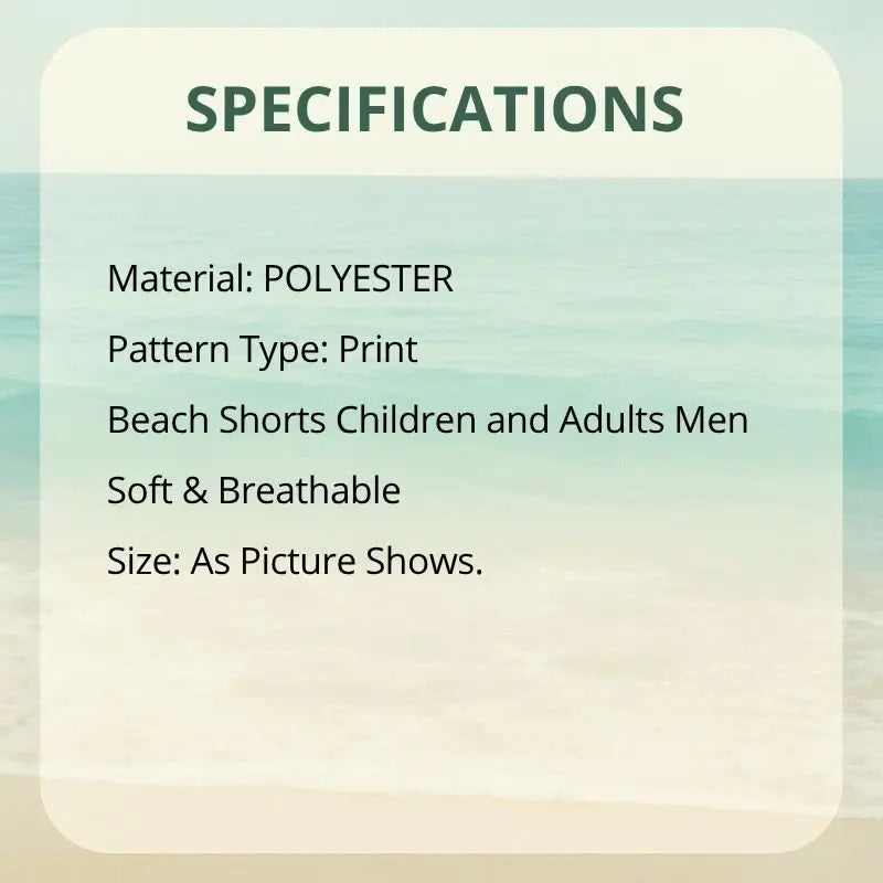 Cashew Graphics Print Beach Shorts - WOWihte