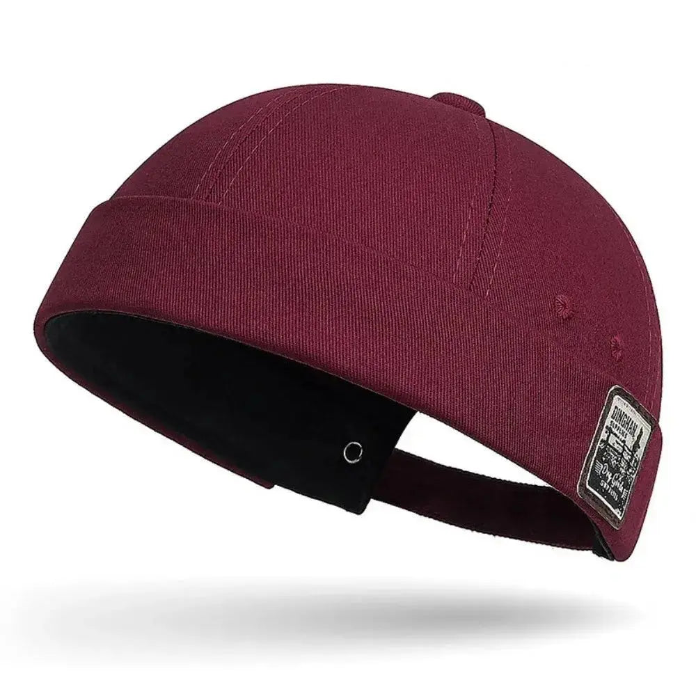 Casual Baseball Cap Summer Brimless Adjustable Cycling Riding Beanie Unisex Lightweight Outdoor Sport Camping Hiking Hat - WOWihte