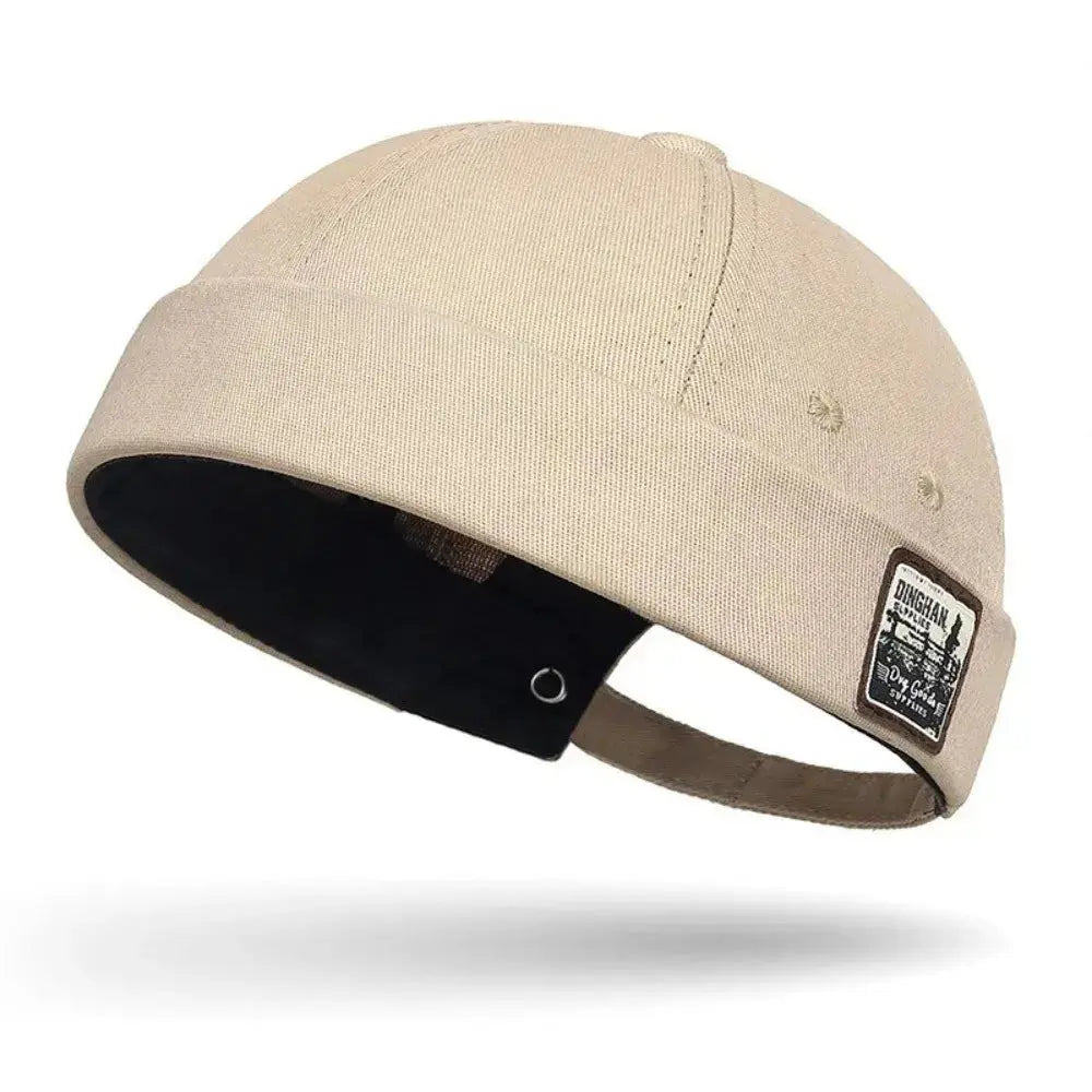 Casual Baseball Cap Summer Brimless Adjustable Cycling Riding Beanie Unisex Lightweight Outdoor Sport Camping Hiking Hat - WOWihte
