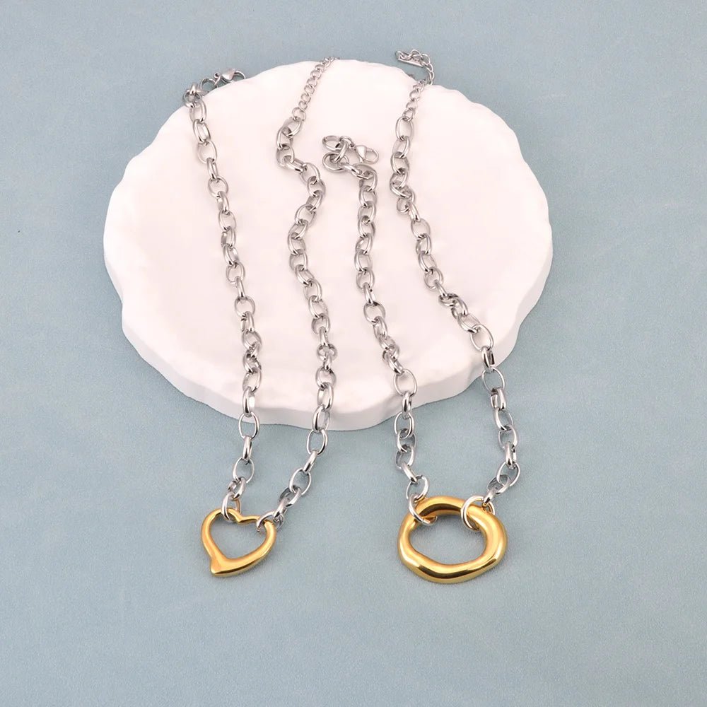 Circle Necklace - WOWihte