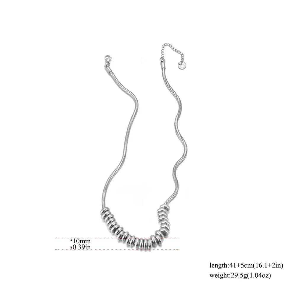 Circle Necklace - WOWihte