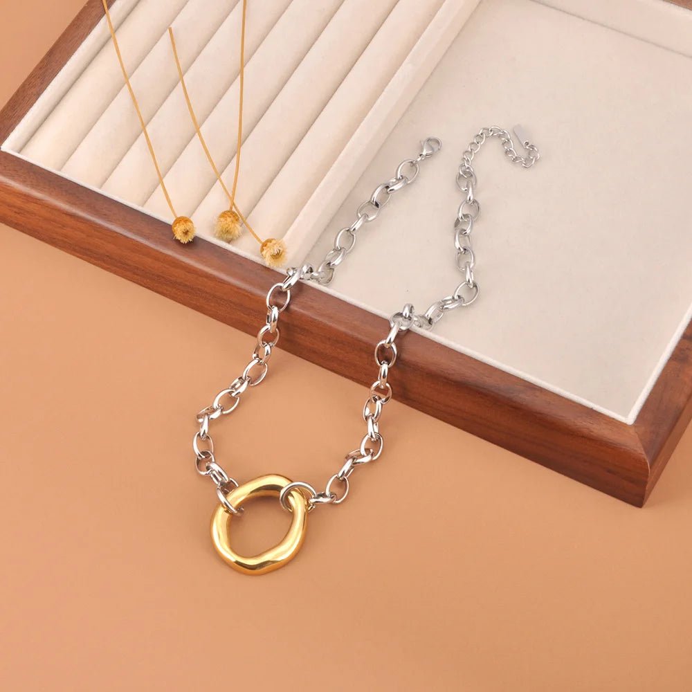 Circle Necklace - WOWihte