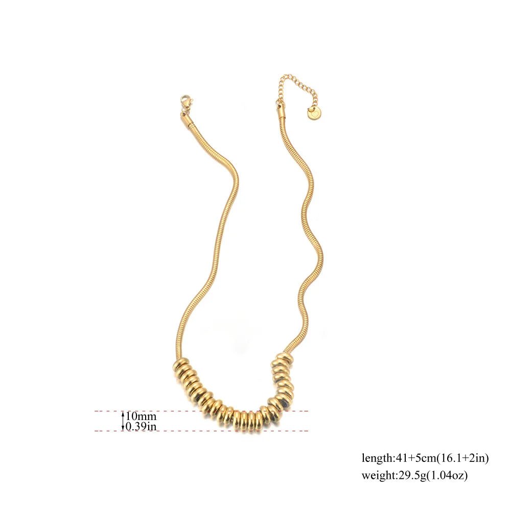 Circle Necklace - WOWihte