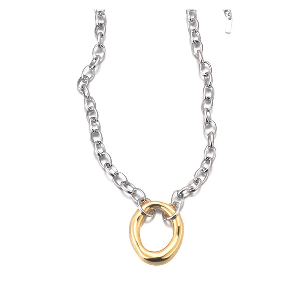 Circle Necklace - WOWihte