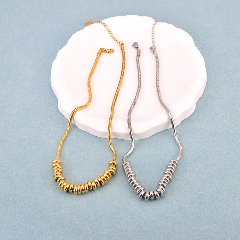 Circle Necklace - WOWihte