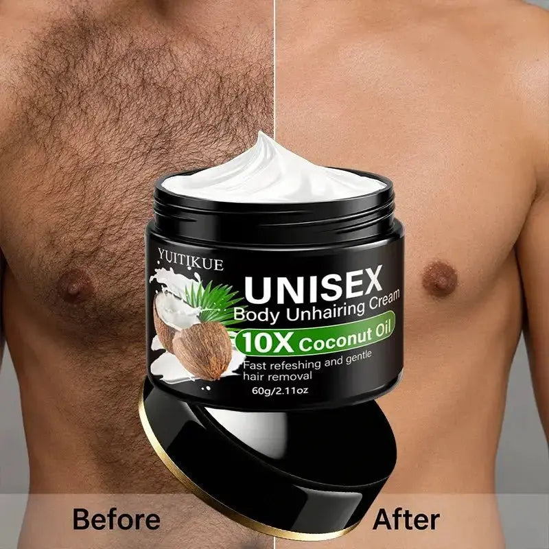 Coconut Oil Hair Removal Cream - WOWihte