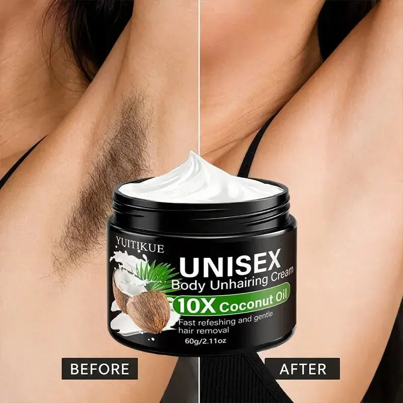 Coconut Oil Hair Removal Cream - WOWihte