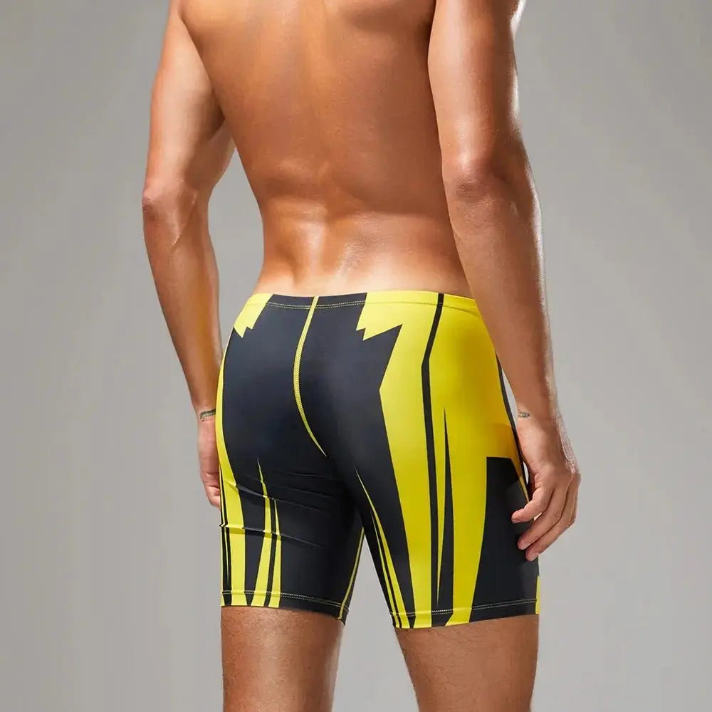 Colorful Low - Rise Swim Boxers - WOWihte