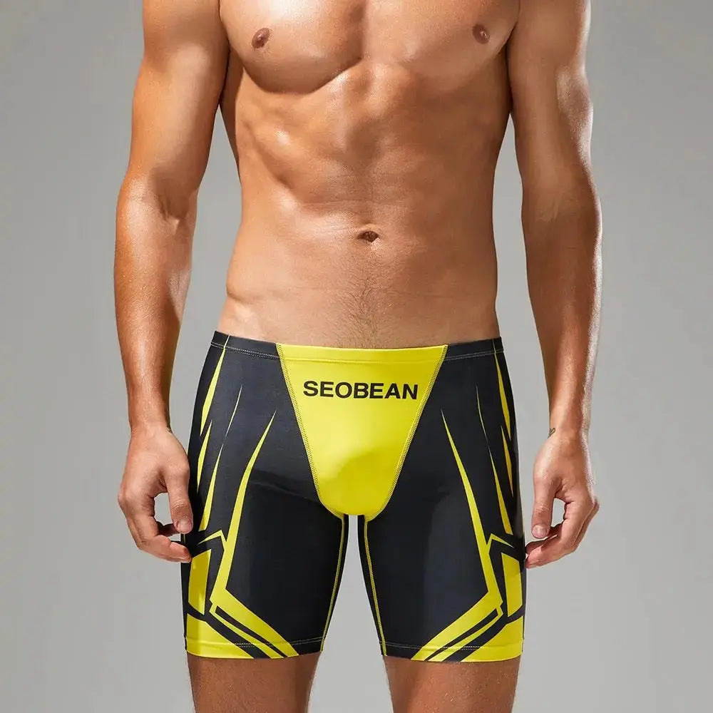 Colorful Low - Rise Swim Boxers - WOWihte
