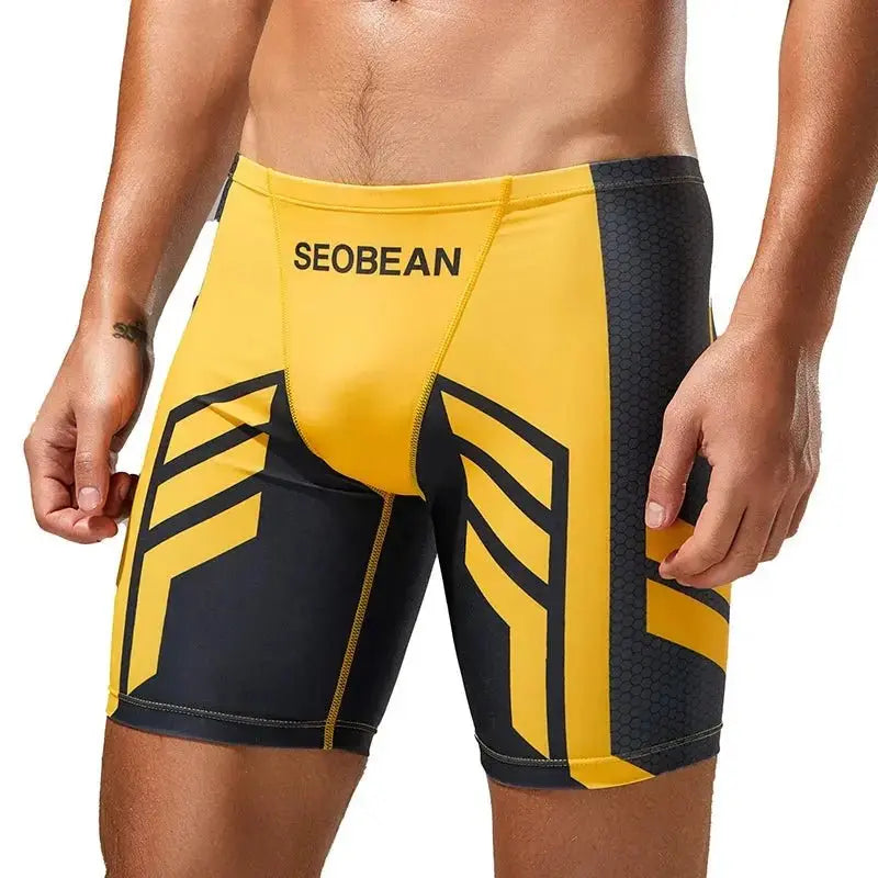 Colorful Low - Rise Swim Boxers - WOWihte