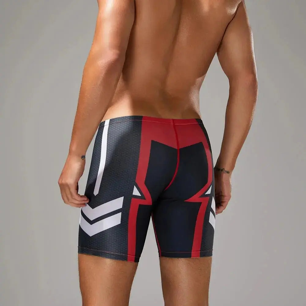 Colorful Low - Rise Swim Boxers - WOWihte