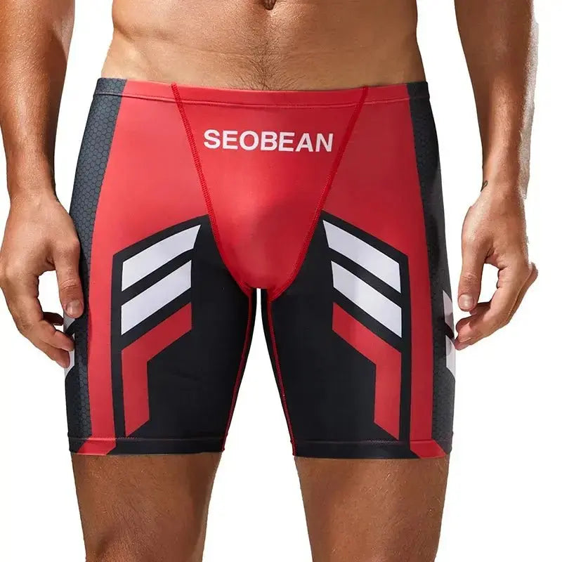 Colorful Low - Rise Swim Boxers - WOWihte