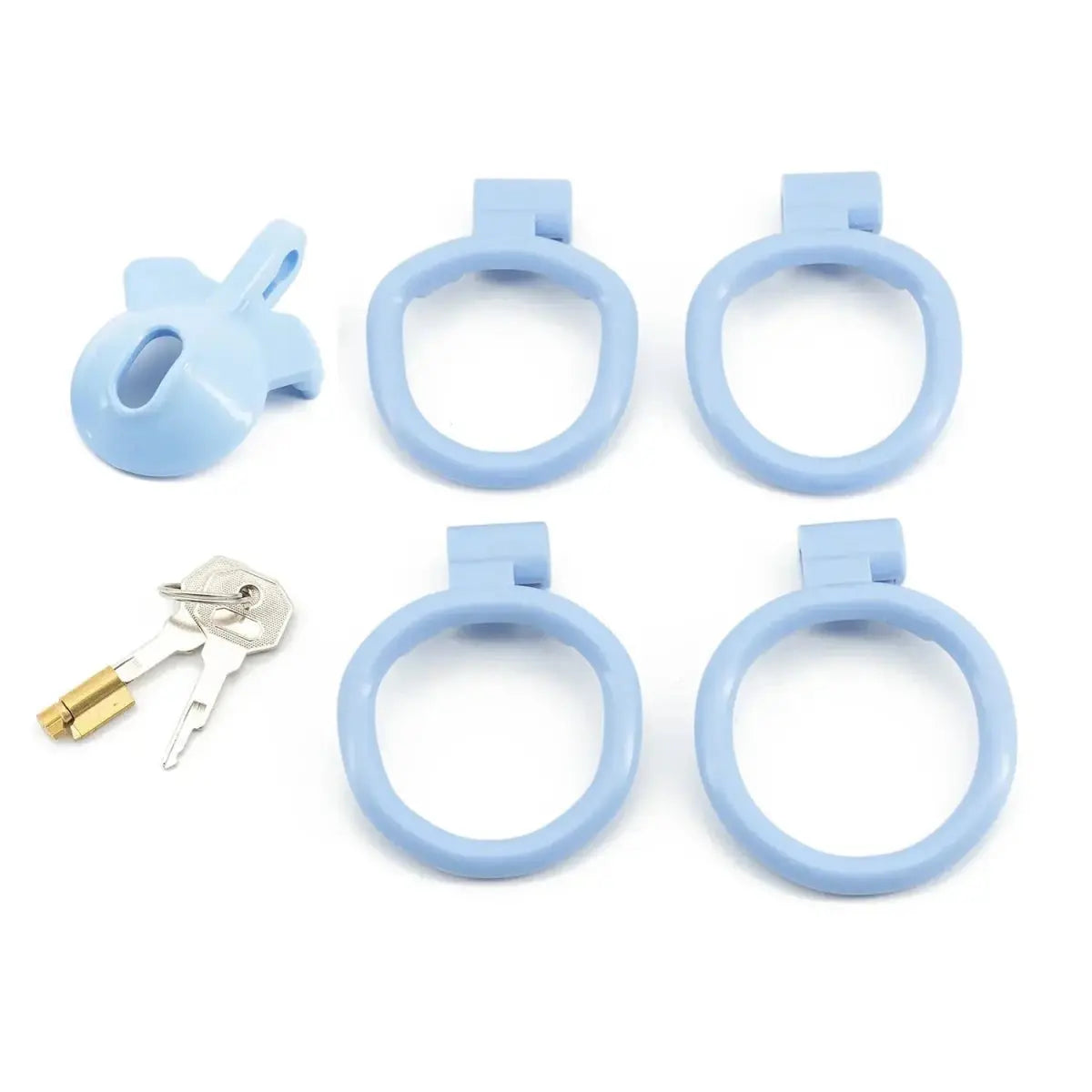 Compact Negative Chastity Cage - WOWihte