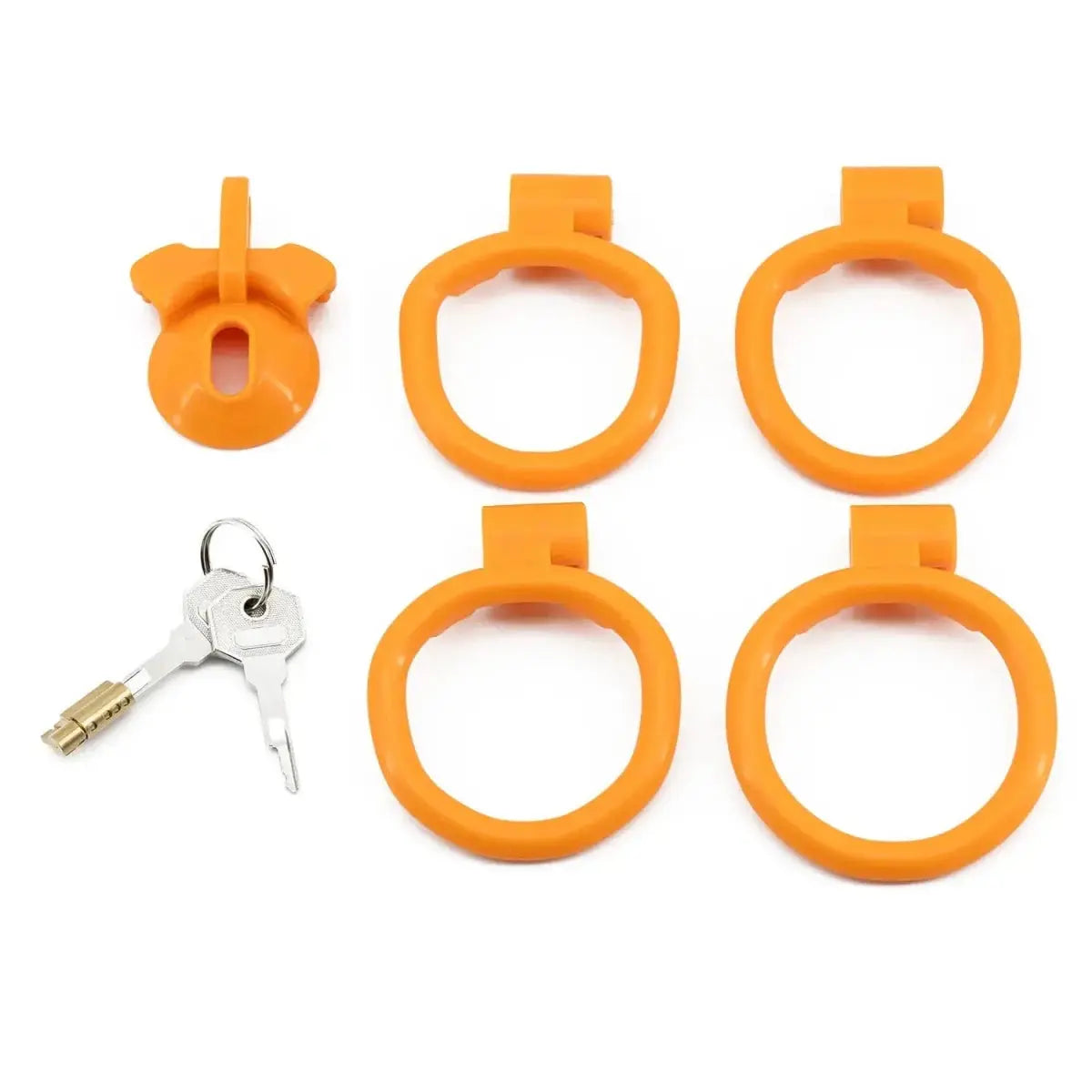 Compact Negative Chastity Cage - WOWihte