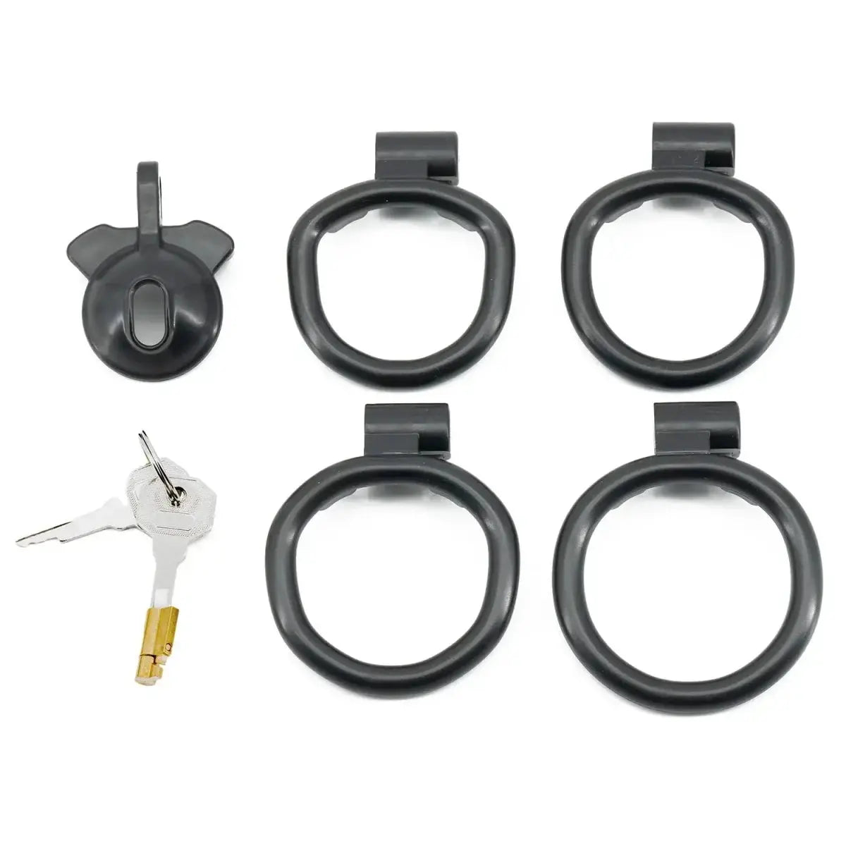 Compact Negative Chastity Cage - WOWihte