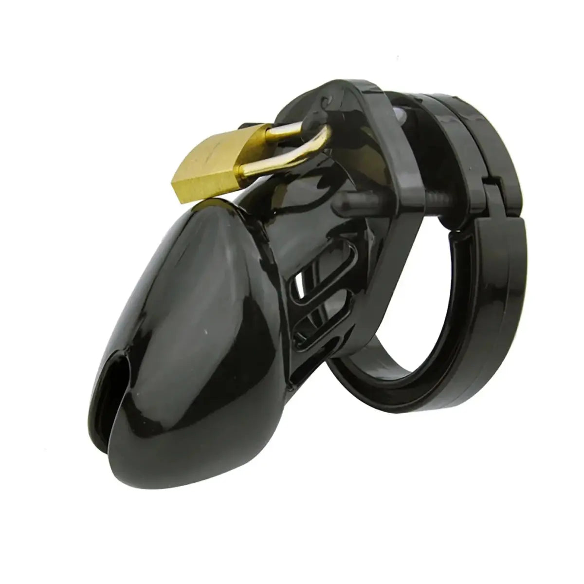 Complete Plastic Chastity Cage Set - WOWihte