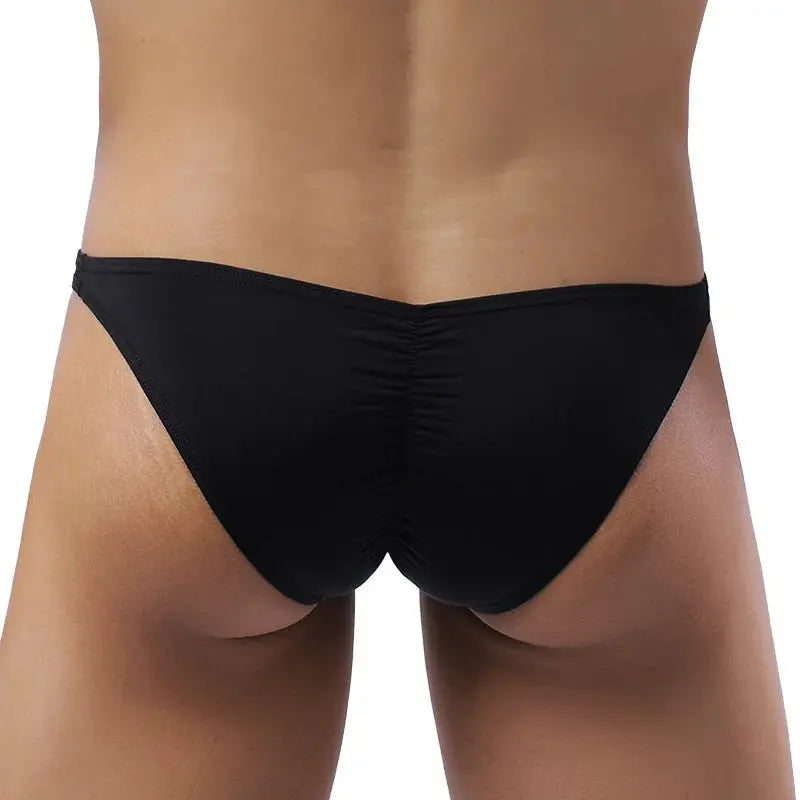 Cooling Ice Silk Low - Waist Briefs - WOWihte